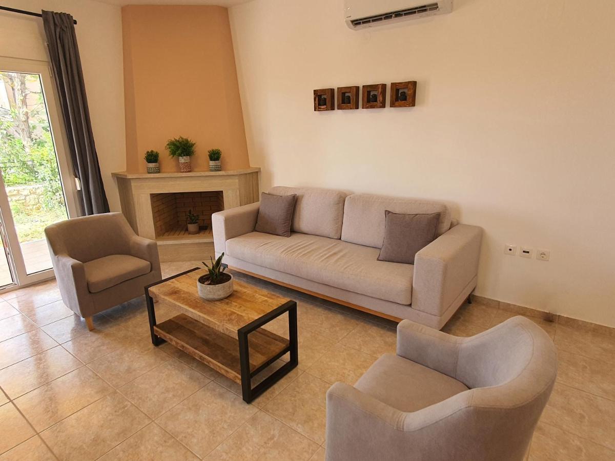 Natural View Villa With Private Pool Skouloúfia Exterior foto
