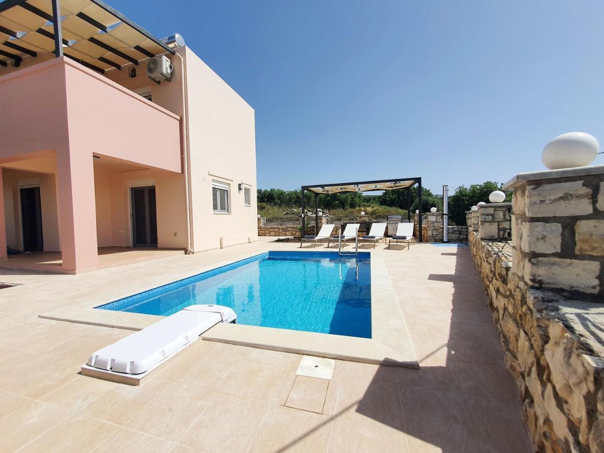 Natural View Villa With Private Pool Skouloúfia Exterior foto