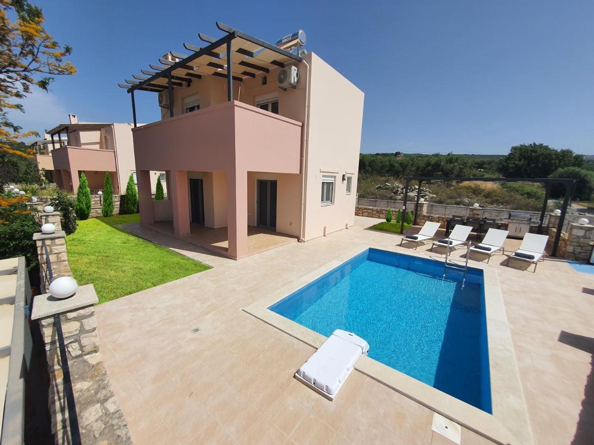 Natural View Villa With Private Pool Skouloúfia Exterior foto